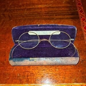 Antique Child Size Gold Filled Glasses cosplay Halloween dress up